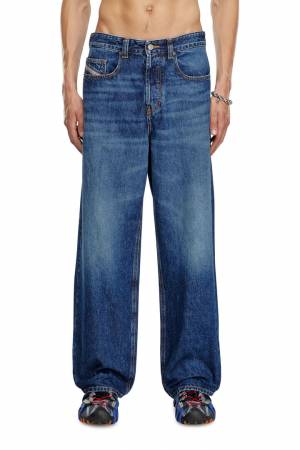 Diesel Men Straight Jeans 2001 D-Macro - Blue (09I27)