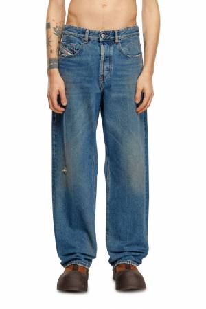 Diesel Men Straight Jeans 2001 D-Macro - Blue (09J79)