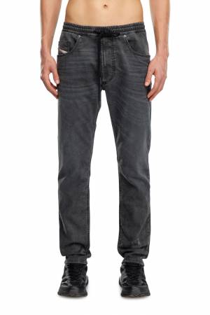 Diesel Men Tapered 2030 D-Krooley Joggjeans - Black (09J75)