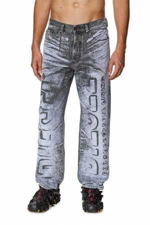 Diesel Men Straight Jeans - 2010 D-Macs - Grey (007T5)