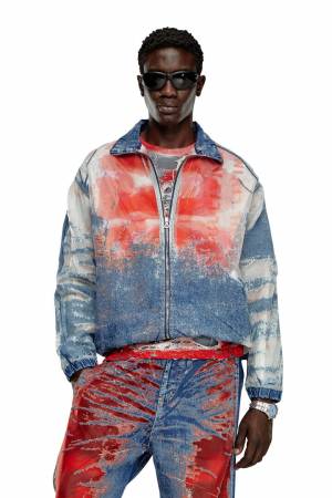 Diesel Men's Denim Jacket "D-Krap-Fse"