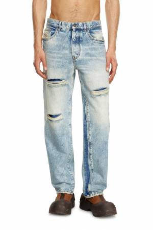 Diesel Men Straight Jeans D-Fire - Blue (0AJEN)