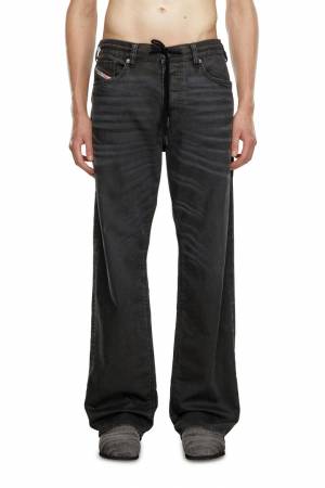 Diesel Men Straight 2080 D-Reel Joggjeans - Black (09J75)
