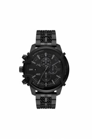 Diesel Men Griffed Chronograph Stainless Steel Watch - Black (00QQQ)
