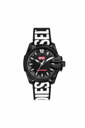 Diesel Men Baby Chief Solar-Powered Black Rpet Watch - Multicolor (00QQQ)