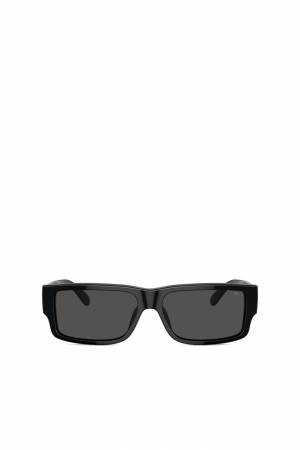 Diesel Men Rectangle Sunglasses - Grey (00LEN)