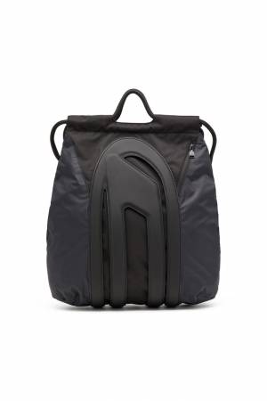 Diesel Men Cage-D-Convertible Bag In Cordura And Ripstop - Black (P6813)