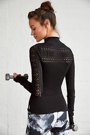 Free People Fitness Layering Top "Seamless Femme" FP Movement