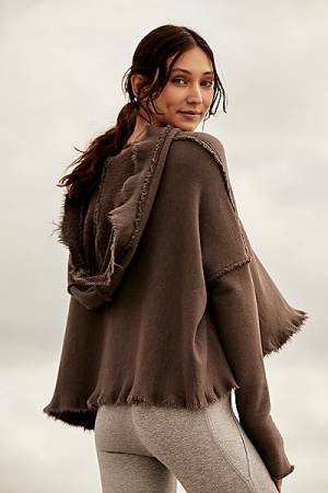 Free People Workout Hoodie Top "Free Spirit"