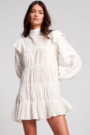 OneTeaspoon Mini Dress "White Ritual"