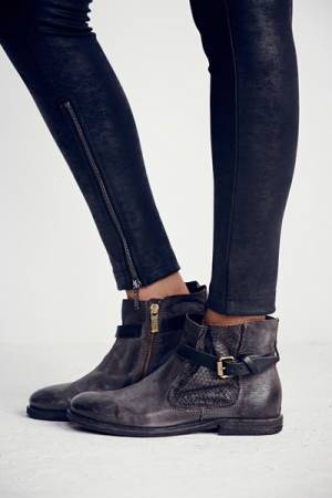 A.S. 98 Imperial Distressed Leather Ankle Boots