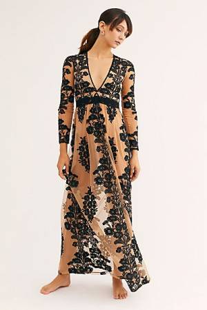 For Love & Lemons Maxi Dress "Temecula"