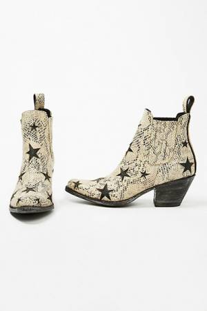 Mexicana Circus Stars Snake Western Ankle Boots
