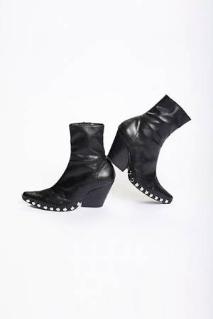 Jeffrey Campbell + Free People Jagger Black Ankle Boot