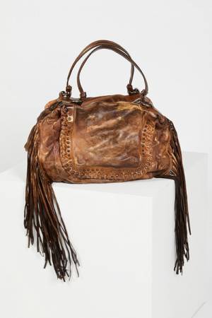 Giorgio Brato Varese Distressed Leather Tote Bag