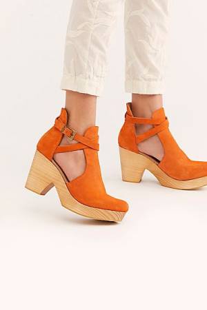 Free People Cedar Clogs