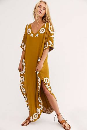 Free People Maxi Dress "Laguna Surf Tee"