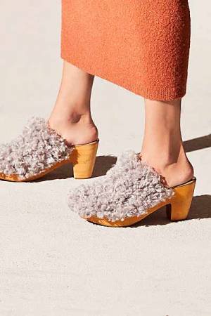 Free People Clogs "Cabin Fever" Boho Shoes