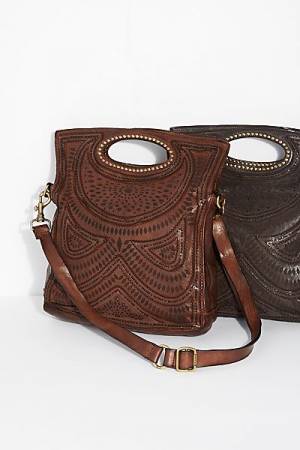 Campomaggi Distressed Clutch Bag "Atri"