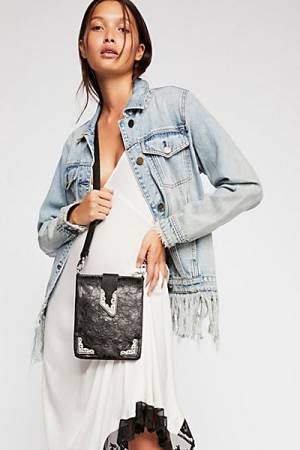Leatherock Cross Body Bag "Western Belt"