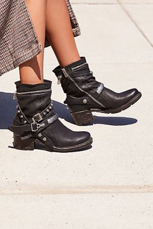 A.S.98 Ankle Boots "Nori" Moto Style