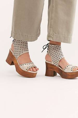Bed Stu Platform Clog Sandals