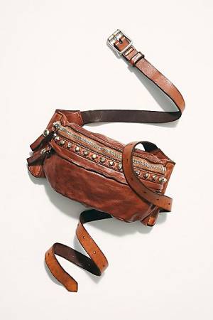 Campomaggi Studded Leather Belt Bag "Marbella"