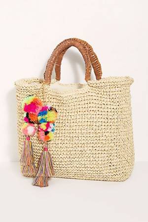 Free People Straw Tote "Alejandra"