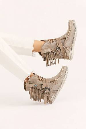 El Vaquero Moccasin Boots "Tribal Arya"