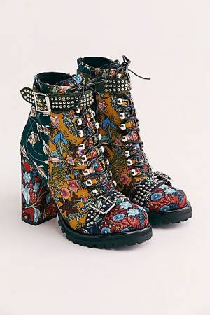 Jeffrey Campbell Platform Boots "Lilith II" Boho Shoes