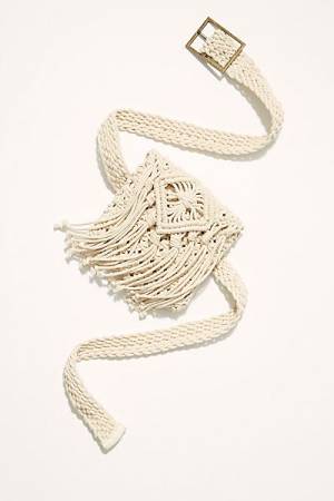 Free People Belt Bag "Beach Flower Crochet"