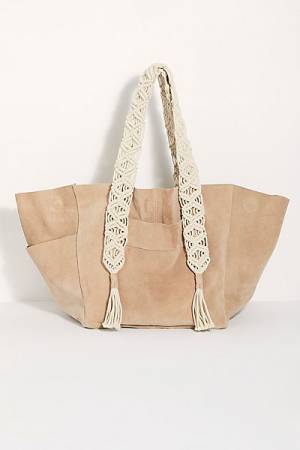 Free People Suede Tote "So Soft"