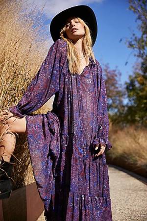 Free People Maxi Dress "Feeling Groovy"