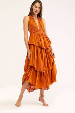 Free People Maxi Dress "Drop Dead Beauty"