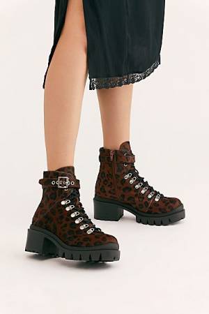 Jeffrey Campbell Boots "Cheetah Check"