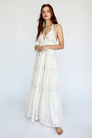 Free People Gown "Glitter Me Timbers"