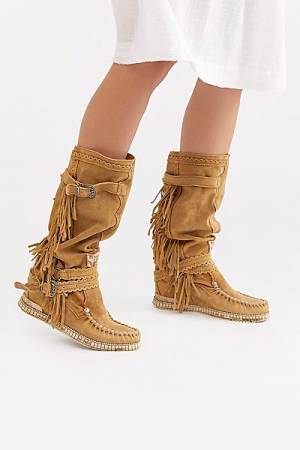El Vaquero Moccasin Boot "Free Fall"