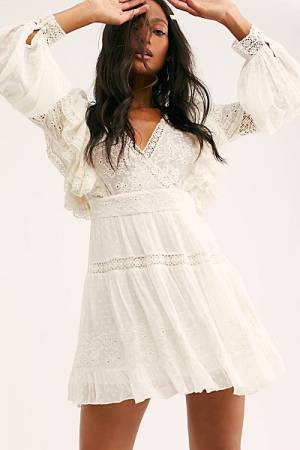 LoveShackFancy Mini Dress "Simonna"