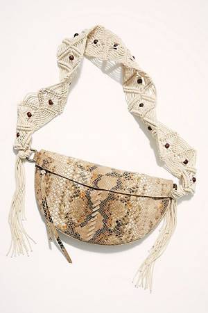 Free People Macramé Sling Bag