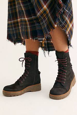 Free People Boots "Taos Lace-Up"