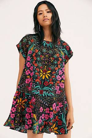 Free People Mini Dress "Strawberry Fields"