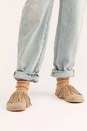 Free People Fringed Slippers "Odessa"