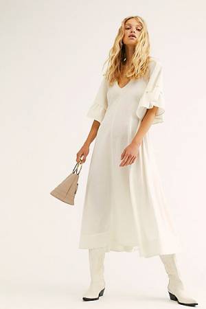 Free People Midi Dress "What A Stunner"