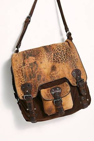 Free People Messenger Bag "Leopardito"