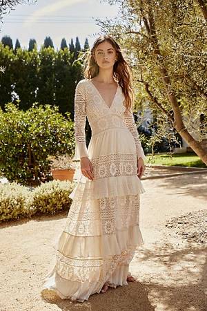LoveShackFancy Maxi Dress "Lennon"