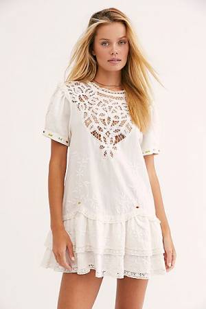 LoveShackFancy Mini Dress "Geraldine"