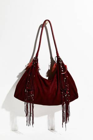 Brenda Knight Embellished Boho Bag "Mirage Hobo"