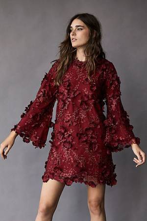 Mestiza Boho Mini Dress "Flora"