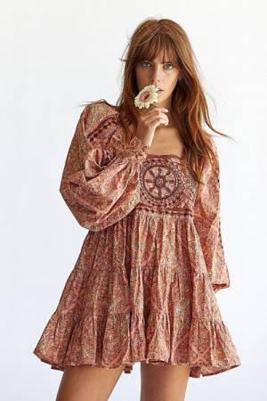 Free People Mini Dress "Le Marais Tunic"