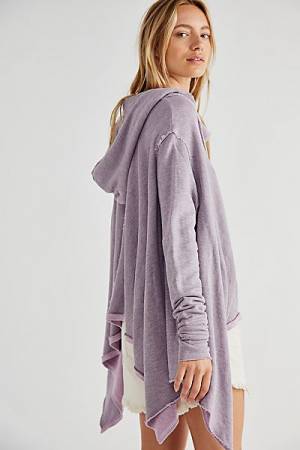 Free People Top "Here We Are Hoodie Pullover"